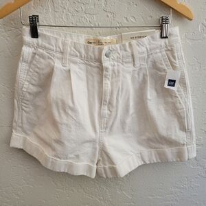 GAP Super High Rise Shorts Size 28 NWT